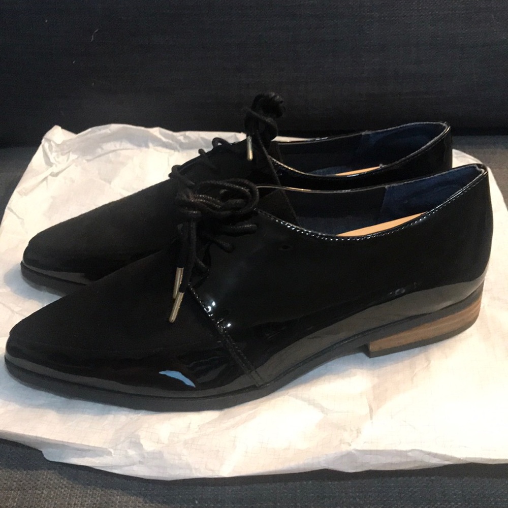 Dr Scholls Equal Oxford flat SIZE 7 brand new